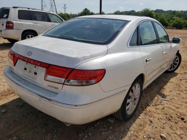 Photo 4 from auction – 2006 HYUNDAI AZERA SE with VIN KMHFC46F96A133083