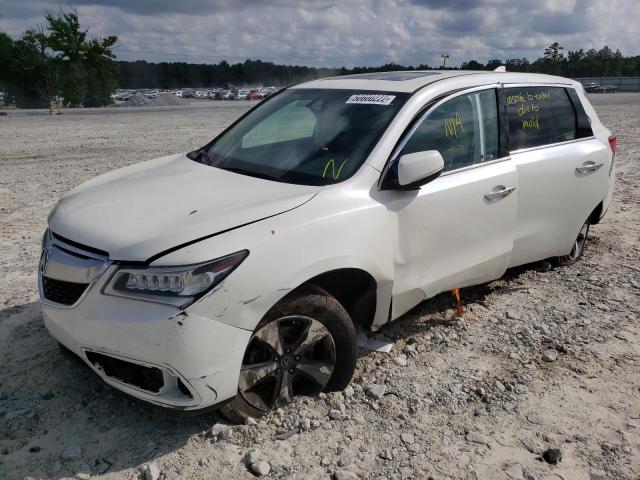 Photo 2 from auction – 2016 ACURA MDX with VIN 5FRYD3H23GB003029