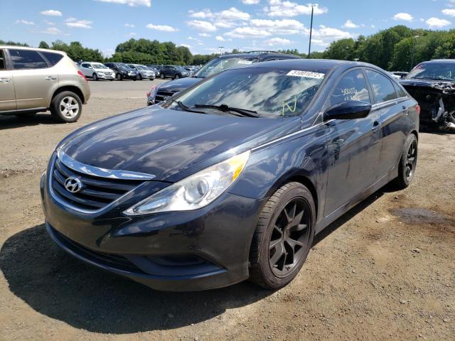 Photo 2 from auction – 2014 HYUNDAI SONATA GLS with VIN 5NPEB4AC3EH821524