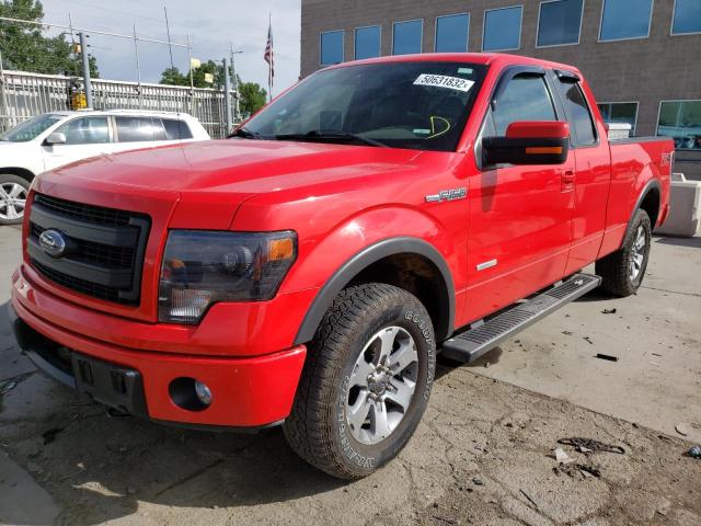 Photo 2 from auction – 2013 FORD F150 SUPER with VIN 1FTFX1ET9DKD25402