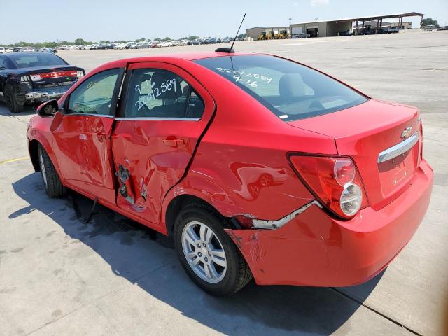 Photo 3 from auction – 2015 CHEVROLET SONIC LT with VIN 1G1JC5SH3F4160489