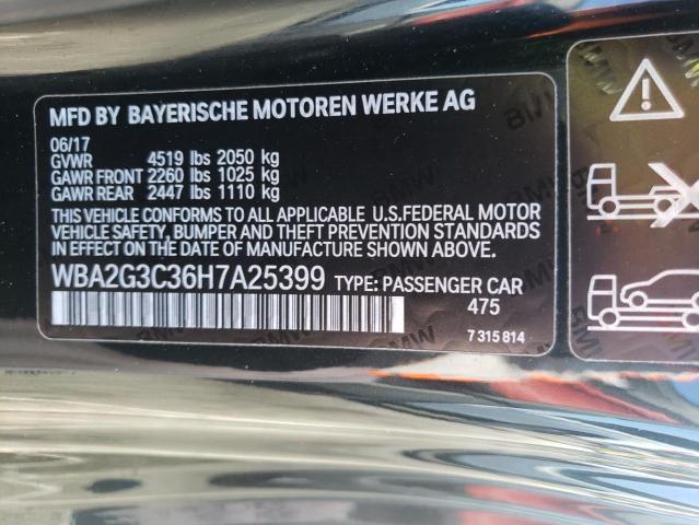 Photo 10 from auction – 2017 BMW M240XI with VIN WBA2G3C36H7A25399