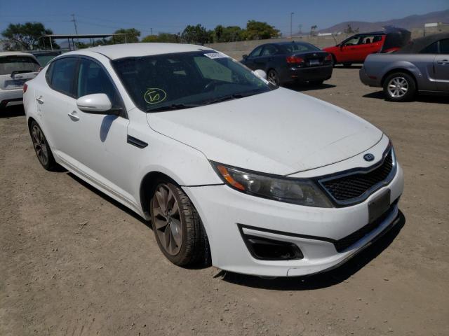 KIA OPTIMA SX 2014 with VIN 5XXGR4A75EG304437 - Photo from auction