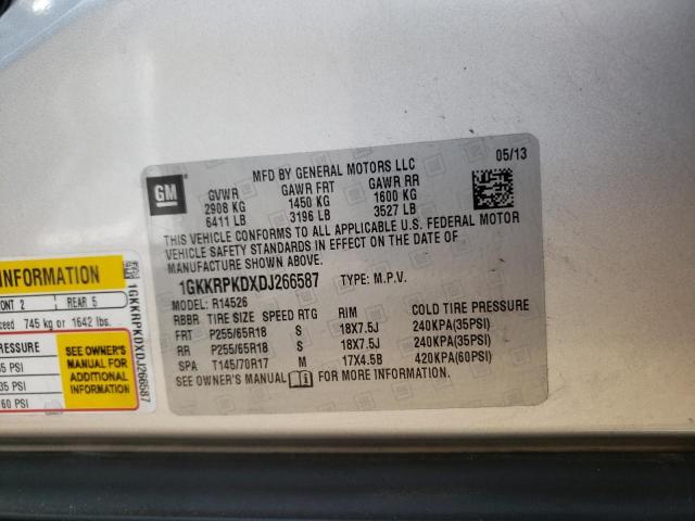 Photo 10 from auction – 2013 GMC ACADIA SLE with VIN 1GKKRPKDXDJ266587