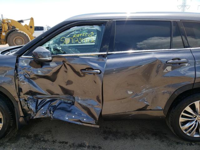 Photo 9 from auction – 2021 TOYOTA HIGHLANDER with VIN 5TDFZRBH1MS084940