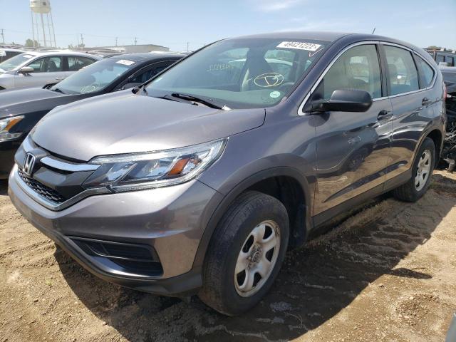 Photo 2 from auction – 2016 HONDA CR-V LX with VIN 5J6RM4H33GL116474