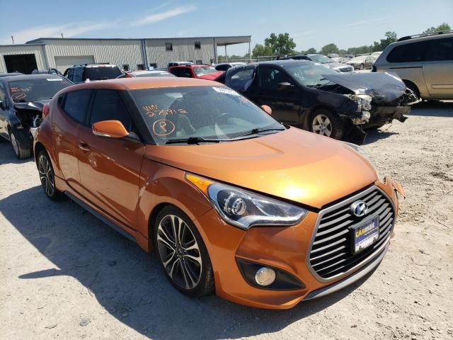 HYUNDAI VELOSTER T 2016 with VIN KMHTC6AE1GU275912 - Photo from auction