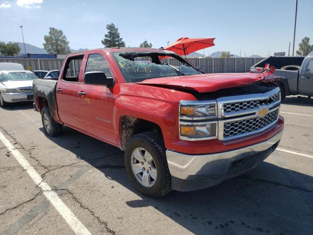 CHEVROLET SILVERADO 2014 with VIN 3GCUKREH9EG424939 - Photo from auction