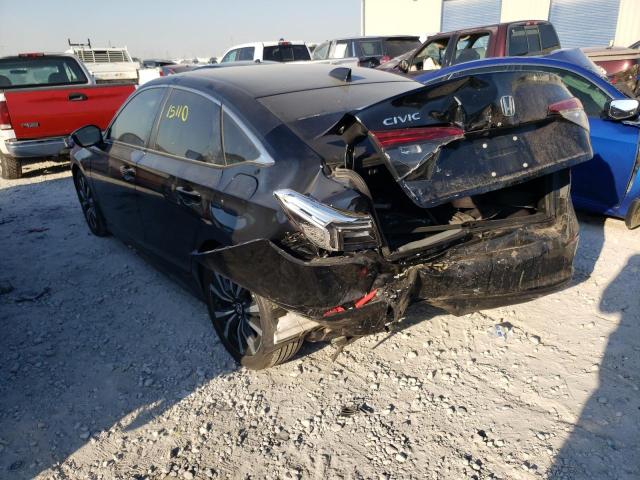 Photo 3 from auction – 2022 HONDA CIVIC EX with VIN JHMFE1F72NX004442