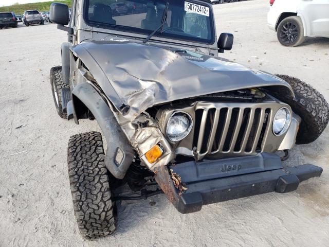Photo 9 from auction – 2004 JEEP WRANGLER / with VIN 1J4FA29124P787118