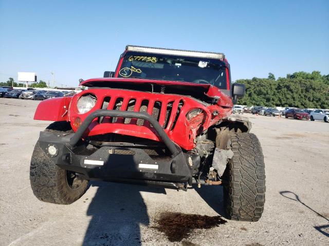 Photo 9 from auction – 2013 JEEP WRANGLER U with VIN 1C4BJWEG1DL677738