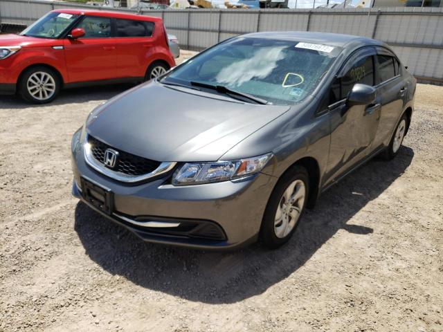 Photo 2 from auction – 2013 HONDA CIVIC LX with VIN 2HGFB2F56DH535291