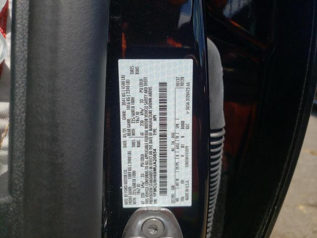 Photo 10 from auction – 2021 FORD ESCAPE SEL with VIN 1FMCU9H69MUA20854