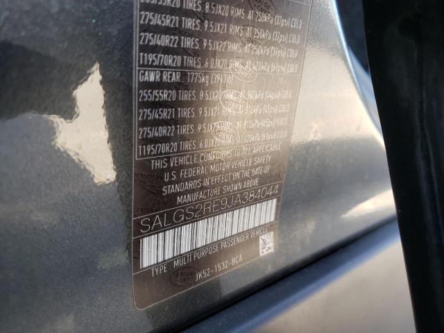 Photo 10 from auction – 2018 LAND ROVER RANGE ROVE with VIN SALGS2RE9JA384044