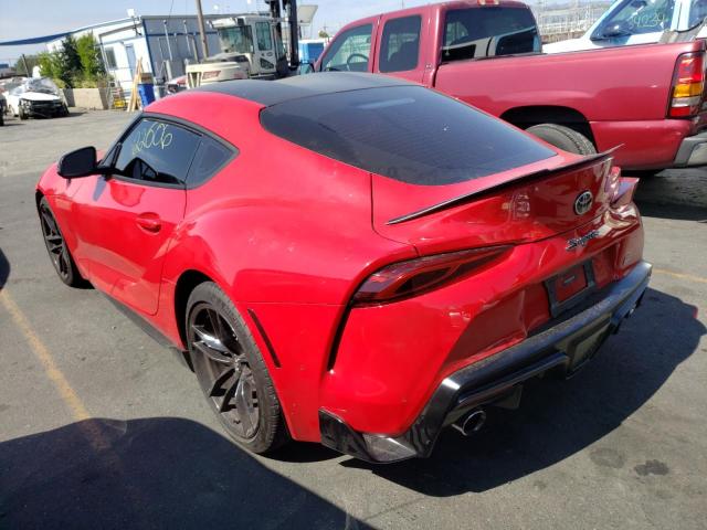 Photo 3 from auction – 2021 TOYOTA SUPRA with VIN WZ1DB2C02MW045934