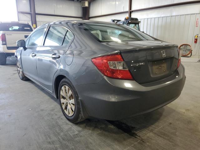 Photo 3 from auction – 2012 HONDA CIVIC LX with VIN 19XFB2F57CE021491