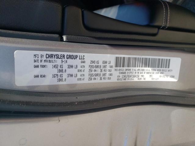 Photo 10 from auction – 2015 JEEP GRAND CHER with VIN 1C4RJFBG4FC664150