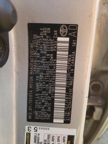 صورة رقم 10 من المزاد - 2006 TOYOTA COROLLA CE مع VIN 2T1BR32E66C654976