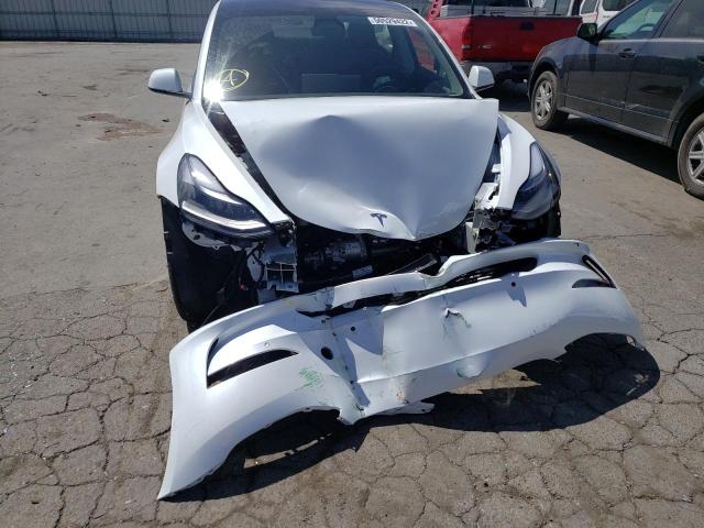 Photo 9 from auction – 2022 TESLA MODEL 3 with VIN 5YJ3E1EB5NF257582
