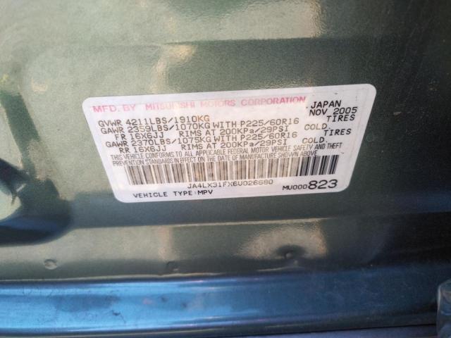 Photo 10 from auction – 2006 MITSUBISHI OUTLANDER with VIN JA4LX31FX6U026680