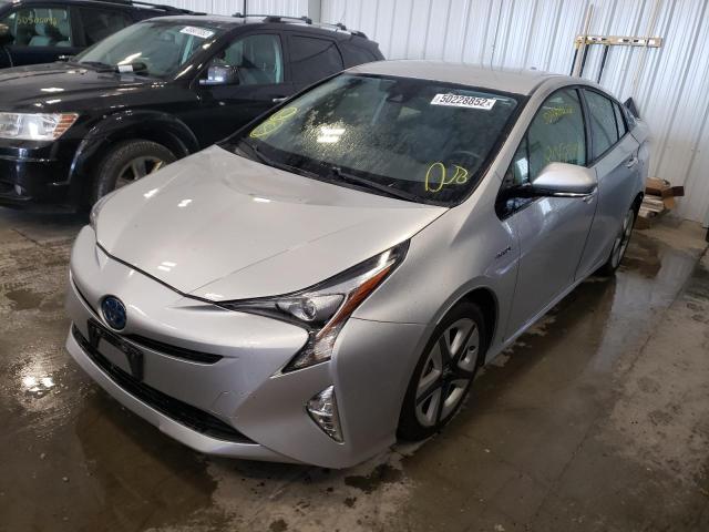 Photo 2 from auction – 2016 TOYOTA PRIUS with VIN JTDKARFU8G3018615