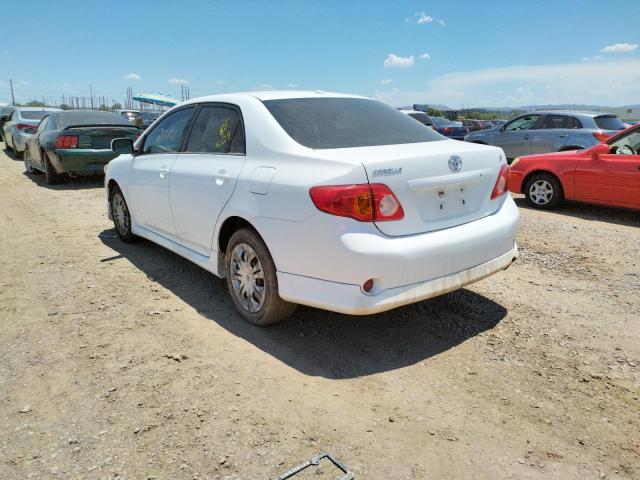 Photo 3 from auction – 2009 TOYOTA COROLLA BA with VIN 1NXBU40E09Z022453
