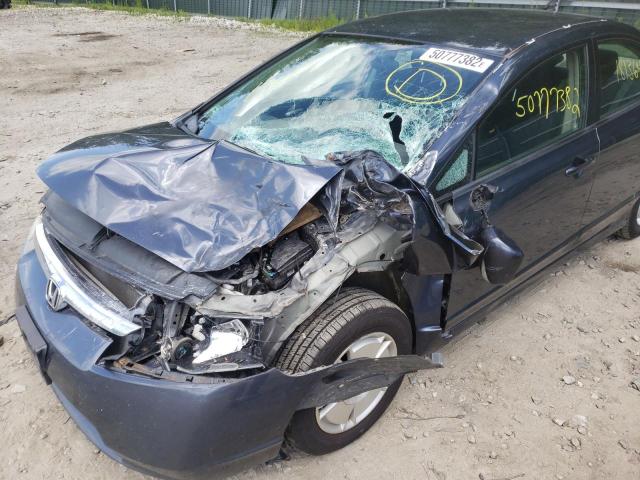 Photo 9 from auction – 2008 HONDA CIVIC HYBR with VIN JHMFA36288S029715