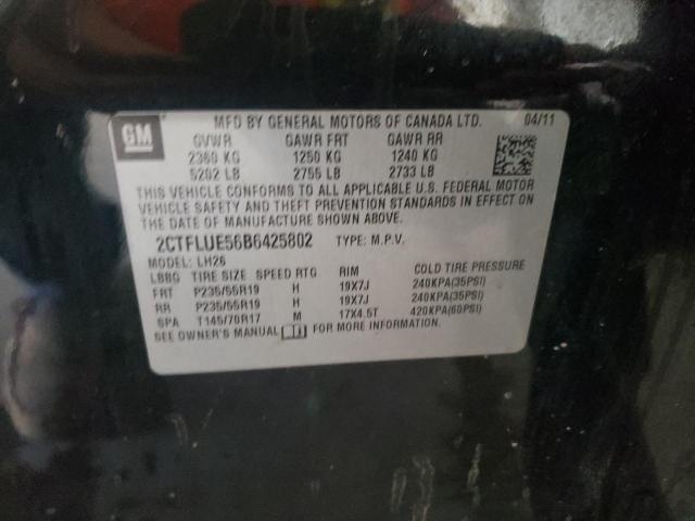 Photo 10 from auction – 2011 GMC TERRAIN SL with VIN 2CTFLUE56B6425802