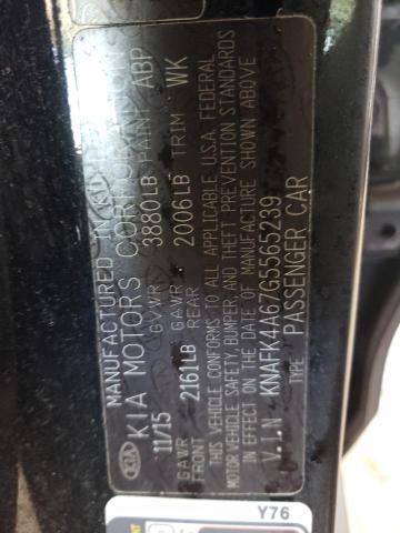 Photo 10 from auction – 2016 KIA FORTE LX with VIN KNAFK4A67G5565239