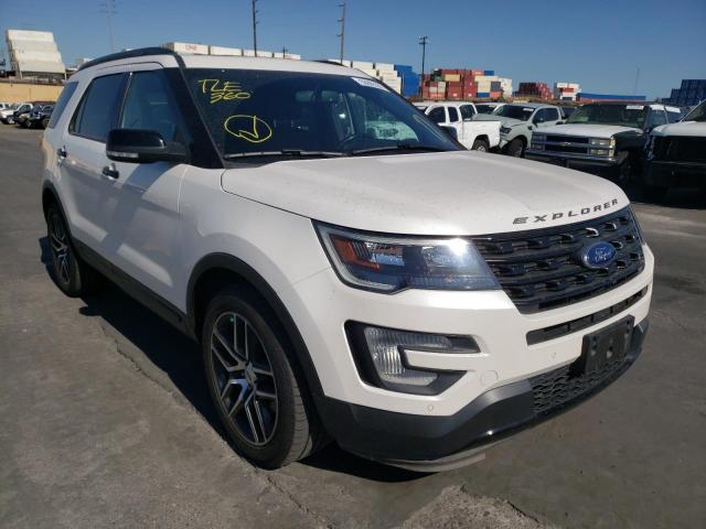FORD EXPLORER S 2017 with VIN 1FM5K8GT4HGD89738 - Photo from auction