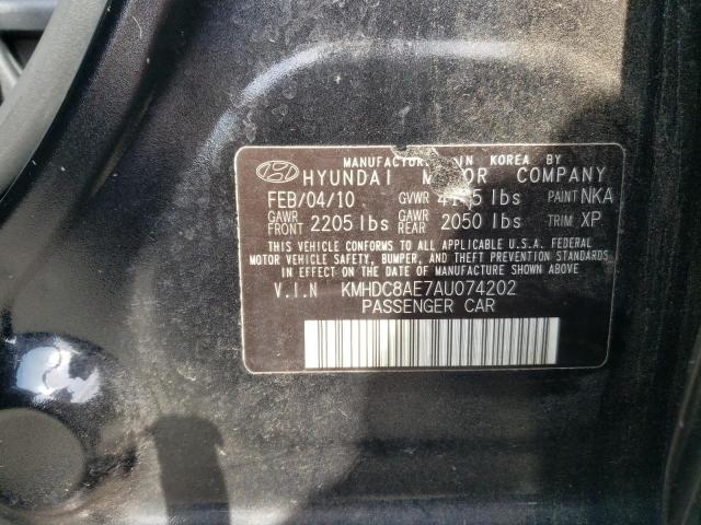 Photo 10 from auction – 2010 HYUNDAI ELANTRA with VIN KMHDC8AE7AU074202