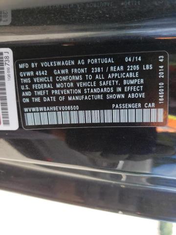 Photo 10 from auction – 2014 VOLKSWAGEN EOS KOMFOR with VIN WVWBW8AH9EV006500