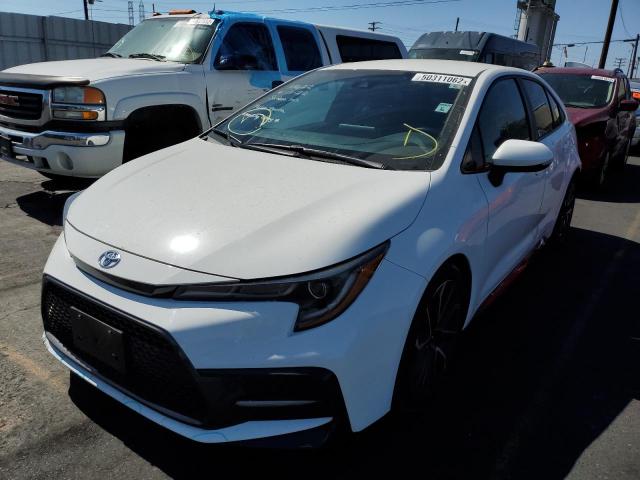 Photo 2 from auction – 2020 TOYOTA COROLLA SE with VIN 5YFS4RCE2LP049607