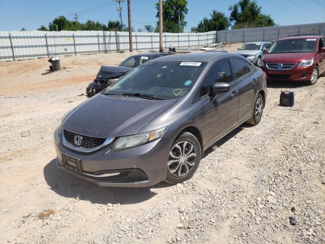 Photo 2 from auction – 2014 HONDA CIVIC LX with VIN 19XFB2F5XEE084572