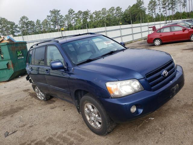 TOYOTA HIGHLANDER 2004 with VIN JTEEP21A040039662 - Photo from auction
