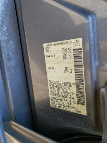 Photo 10 from auction – 2011 NISSAN ALTIMA BAS with VIN 1N4AL2AP8BN430731