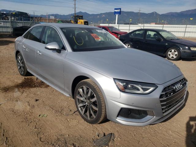 Photo 1 from auction – 2021 AUDI A4 PREMIUM with VIN WAUABAF45MA029781