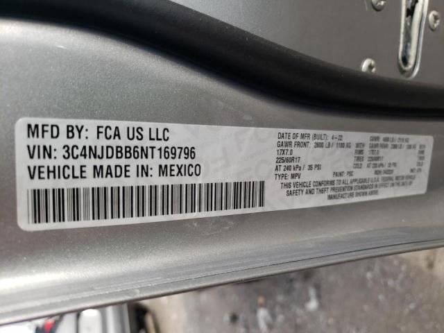 Photo 10 from auction – 2022 JEEP COMPASS LA with VIN 3C4NJDBB6NT169796