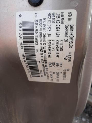 Photo 10 from auction – 2004 CHRYSLER PT CRUISER with VIN 3C4FY48B44T359649