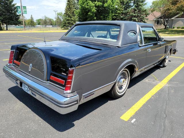 Photo 4 from auction – 1981 LINCOLN MARK VI with VIN 1MRBP95F2BY660063