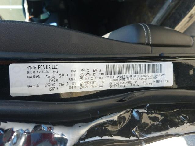 Photo 10 from auction – 2017 DODGE DURANGO CI with VIN 1C4RDJEG0HC636533