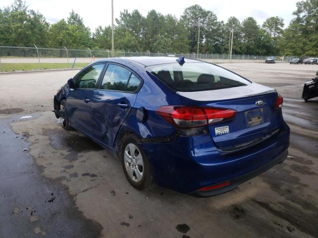 Photo 3 from auction – 2017 KIA FORTE LX with VIN 3KPFK4A72HE133434