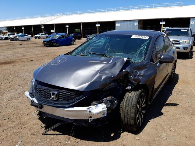 Photo 2 from auction – 2014 HONDA CIVIC EXL with VIN 19XFB2F93EE022689