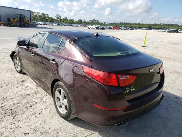 Photo 3 from auction – 2015 KIA OPTIMA LX with VIN 5XXGM4A72FG469944