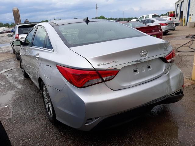 Photo 3 from auction – 2014 HYUNDAI SONATA SE with VIN 5NPEC4AC7EH909098