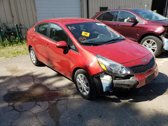 KIA RIO LX 2013 with VIN KNADM4A35D6118745 - Photo from auction