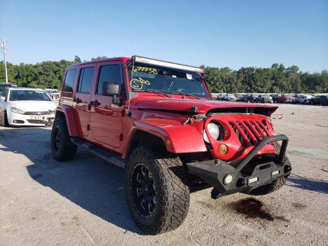 JEEP WRANGLER U 2013 with VIN 1C4BJWEG1DL677738 - Photo from auction