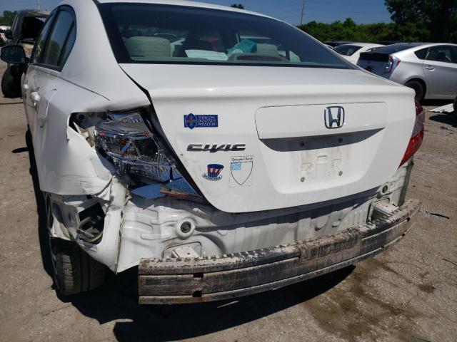 Photo 9 from auction – 2012 HONDA CIVIC LX with VIN 19XFB2F52CE051160