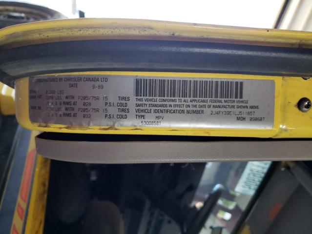 Photo 10 from auction – 1990 JEEP WRANGLER / with VIN 2J4FY39E1LJ511657