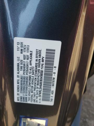 Photo 10 from auction – 2014 HONDA ODYSSEY EX with VIN 5FNRL5H68EB049850